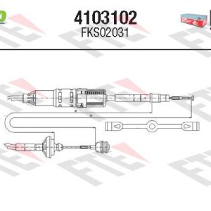 Cablu ambreiaj VALEO 4103102 – VW | AutoRival