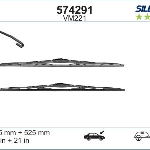 Lamela stergator VALEO 574291 – VW | AutoRival