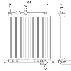 Radiator racire motor VALEO 701128 – VW | AutoRival