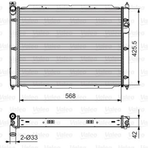 Radiator racire motor VALEO 701543 – VW | AutoRival