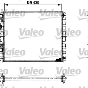 Radiator racire motor VALEO 730956 – VW | AutoRival