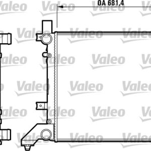Radiator racire motor VALEO 731605 – VW | AutoRival