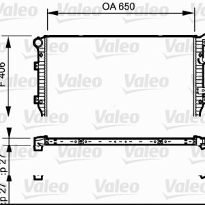 Radiator racire motor VALEO 735133 – VW | AutoRival