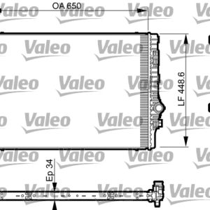 Radiator racire motor VALEO 735548 – VW | AutoRival
