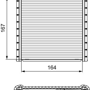 Schimbator de caldura incalzire habitaclu VALEO 811506 – VW | AutoRival