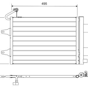 Condensator climatizare VALEO 812735 – VW | AutoRival