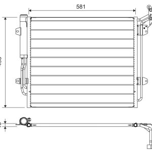 Condensator climatizare VALEO 814157 – VW | AutoRival