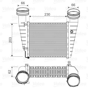Intercooler compresor VALEO 817938 – VW | AutoRival