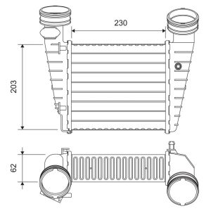 Intercooler compresor VALEO 818720 – VW | AutoRival