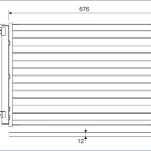 Condensator climatizare VALEO 822609 – VW | AutoRival