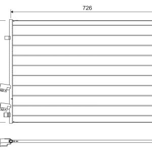 Condensator climatizare VALEO 822729 – VW | AutoRival