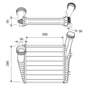 Intercooler compresor VALEO 822947 – VW | AutoRival