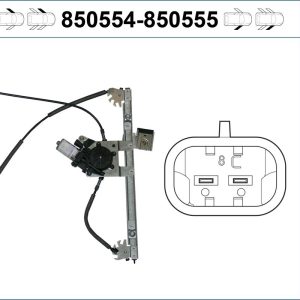 Mecanism actionare geam VALEO 850554 – VW | AutoRival