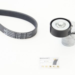 Set curea transmisie cu caneluri CONTITECH 6PK1130K3 – VW | AutoRival