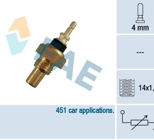 Senzor temperatura lichid de racire FAE 32220 – VW | AutoRival