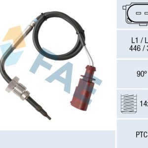 Senzor temperatura gaze evacuare FAE 68011 – VW | AutoRival
