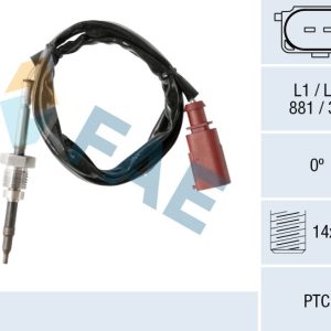 Senzor temperatura gaze evacuare FAE 68017 – VW | AutoRival