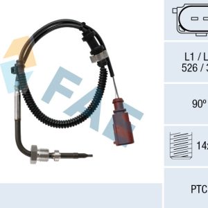 Senzor temperatura gaze evacuare FAE 68021 – VW | AutoRival