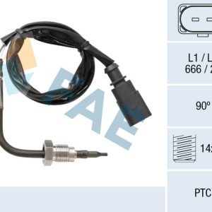 Senzor temperatura gaze evacuare FAE 68048 – VW | AutoRival
