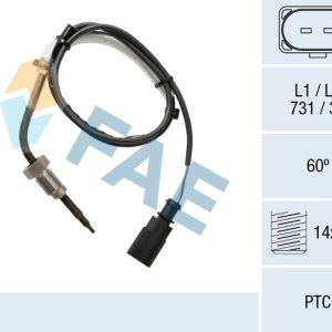 Senzor temperatura gaze evacuare FAE 68056 – VW | AutoRival