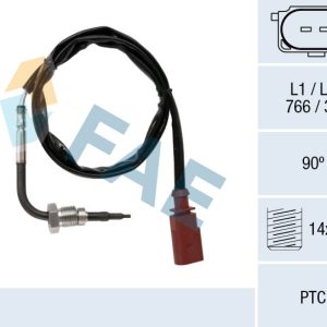 Senzor temperatura gaze evacuare FAE 68078 – VW | AutoRival