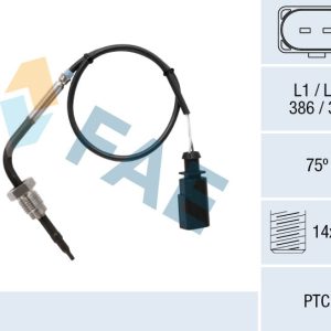 Senzor temperatura gaze evacuare FAE 68084 – VW | AutoRival