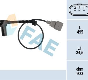 Senzor impulsuri arbore cotit FAE 79311 – VW | AutoRival