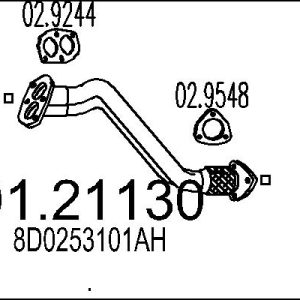 Racord evacuare MTS 01.21130 – VW | AutoRival