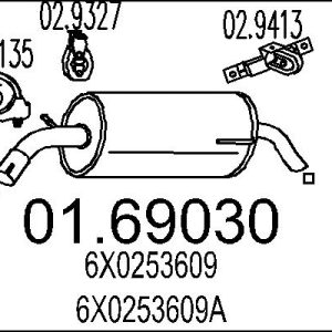 Toba esapament finala MTS 01.69030 – VW | AutoRival