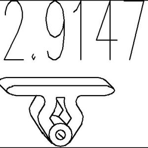 Tampon cauciuc amortizor esapament MTS 02.9147 – VW | AutoRival