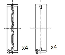 Cuzineti arbore cotit FAI AUTOPARTS BM1017-STD – VW | AutoRival