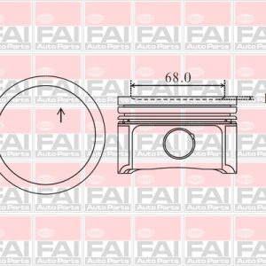 Piston FAI AUTOPARTS PK2-050 – VW | AutoRival