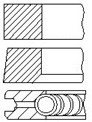 Set segmenti piston FAI AUTOPARTS PR58-000 – VW | AutoRival