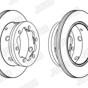 Disc frana JURID 567810J – VW | AutoRival