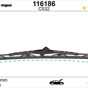 Lamela stergator SWF 116186 – VW | AutoRival