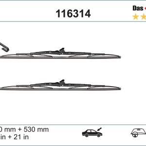 Lamela stergator SWF 116314 – VW | AutoRival