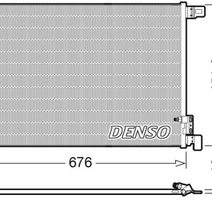 Condensator climatizare DENSO DCN02008 – VW | AutoRival