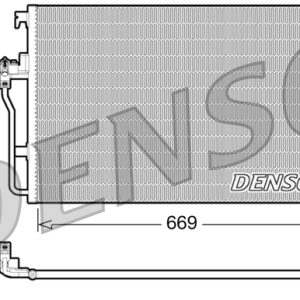 Condensator climatizare DENSO DCN17056 – VW | AutoRival