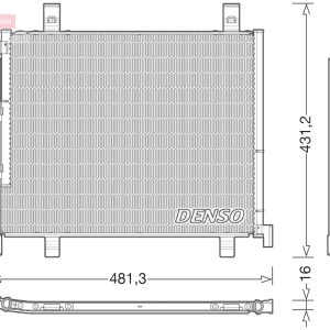 Condensator climatizare DENSO DCN32023 – VW | AutoRival