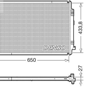 Radiator racire motor DENSO DRM02044 – VW | AutoRival