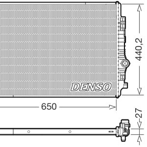 Radiator racire motor DENSO DRM02046 – VW | AutoRival
