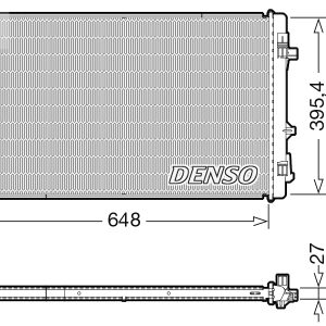 Radiator racire motor DENSO DRM32051 – VW | AutoRival