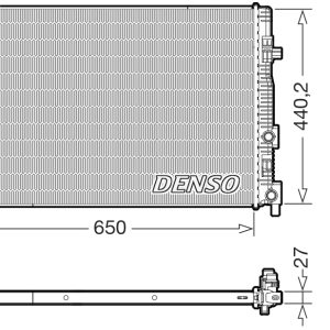 Radiator racire motor DENSO DRM32061 – VW | AutoRival