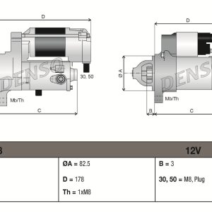 Electromotor DENSO DSN3093 – VW | AutoRival