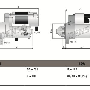 Electromotor DENSO DSN3140 – VW | AutoRival