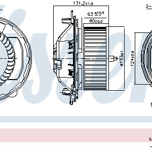 Ventilator habitaclu NISSENS 87527 – VW | AutoRival