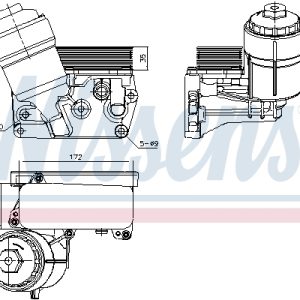 Radiator ulei motor NISSENS 91310 – VW | AutoRival