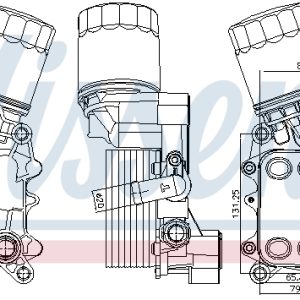 Radiator ulei motor NISSENS 91311 – VW | AutoRival