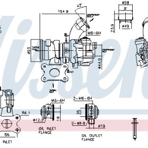 Compresor sistem de supraalimentare NISSENS 93325 – VW | AutoRival