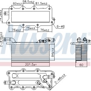 Intercooler compresor NISSENS 96122 – VW | AutoRival
